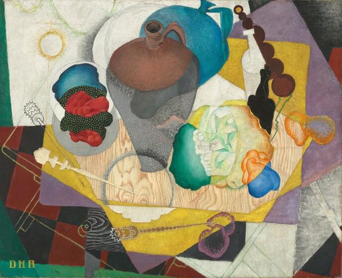 Spanish Still Life by Diego Rivera | Oil Painting Reproduction