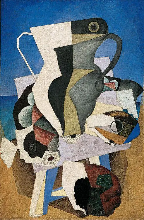 Still Life Majorca By Diego Rivera