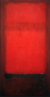 Light Red over Dark Red By Mark Rothko (Inspired By)