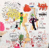 Riddle Me This By Jean Michel Basquiat