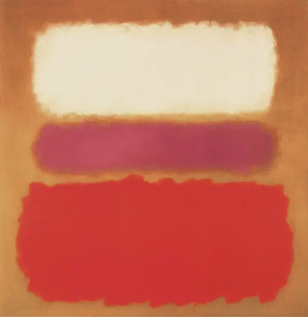 White Cloud over Purple By Mark Rothko (Inspired By)