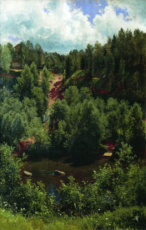 After the Rain Etude Forest 1881 | Oil Painting Reproduction