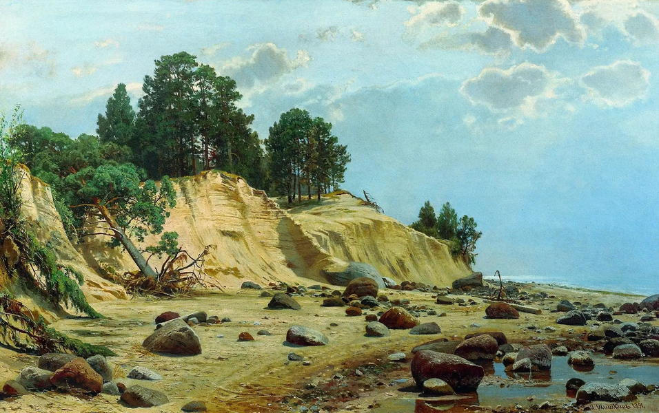 After the Storm 1891 by Ivan Shishkin | Oil Painting Reproduction