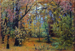 Autumn Forest 1876 By Ivan Shishkin