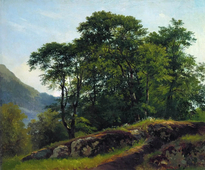 Beech Forest in Switzerland 1863 By Ivan Shishkin