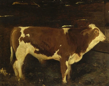 Bull 1863 By Ivan Shishkin