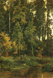 By the Fall 1880 By Ivan Shishkin