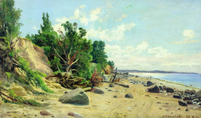 Coast 1890 By Ivan Shishkin