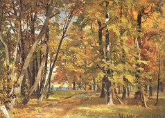 Early Autumn 1889 By Ivan Shishkin