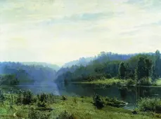 Foggy Morning 1885 By Ivan Shishkin