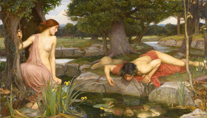 Echo and Narcissus 1903 By John William Waterhouse