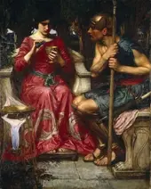 Jason and Medea 1907 By John William Waterhouse