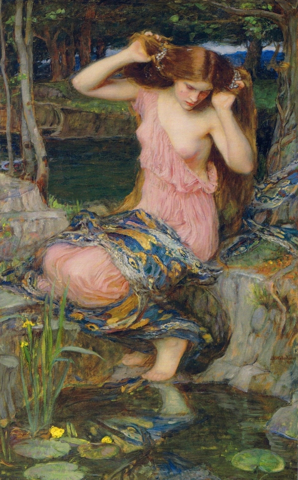 Lamia 1909 by John William Waterhouse | Oil Painting Reproduction