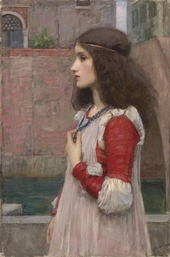 The Blue Necklace 1898 By John William Waterhouse