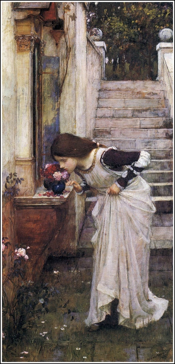 The Shrine 1895 by John William Waterhouse | Oil Painting Reproduction