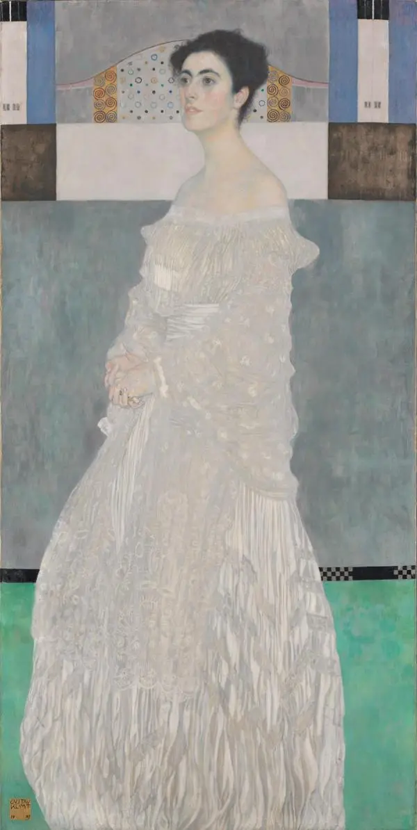 Portrait of Margaret Stonborough-Wittgenstein By Gustav Klimt