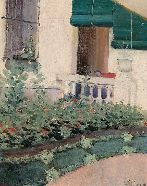 Garden By Ramon Casas