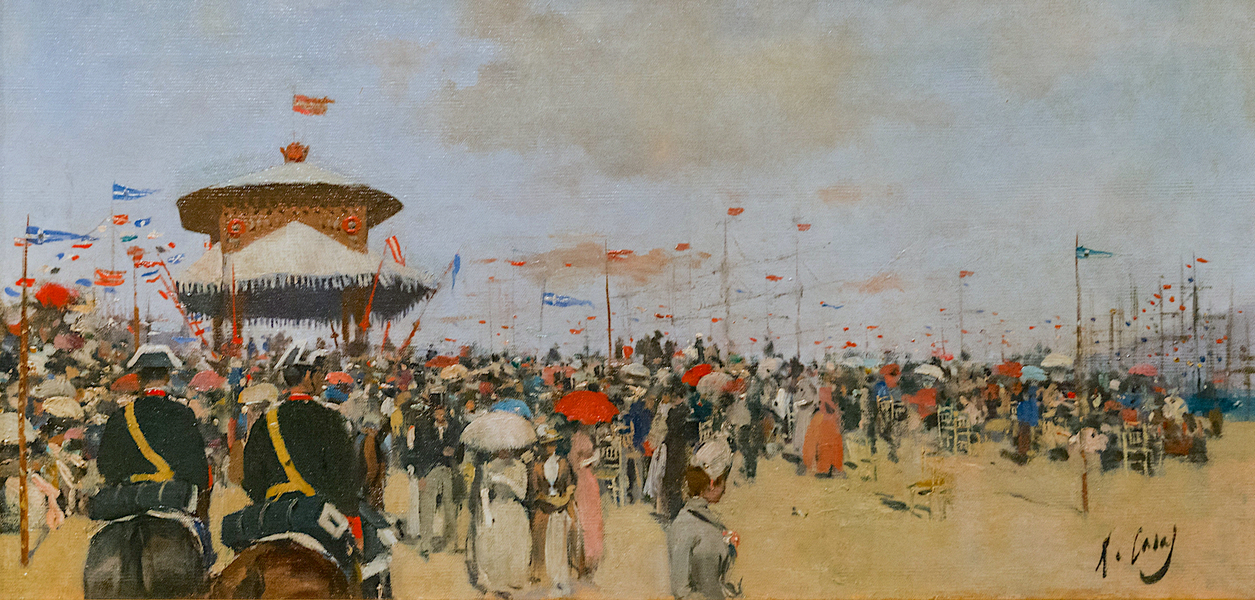 Grand Opening Of The Regatta In Barcelona | Oil Painting Reproduction