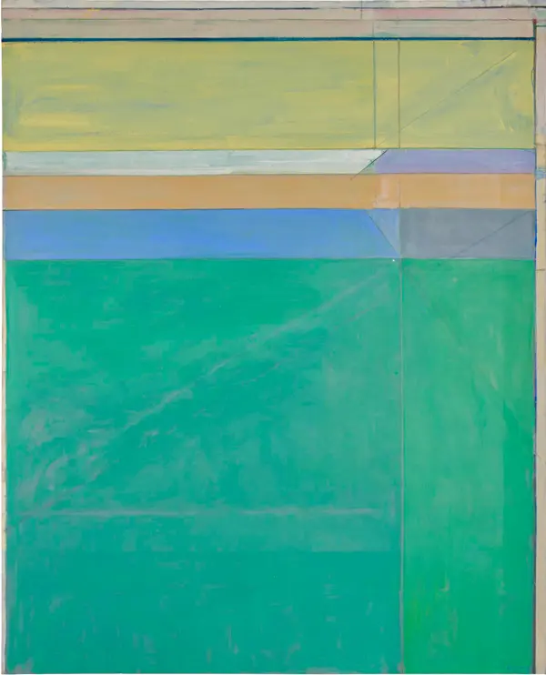 Ocean Park No 106 By Richard Diebenkorn