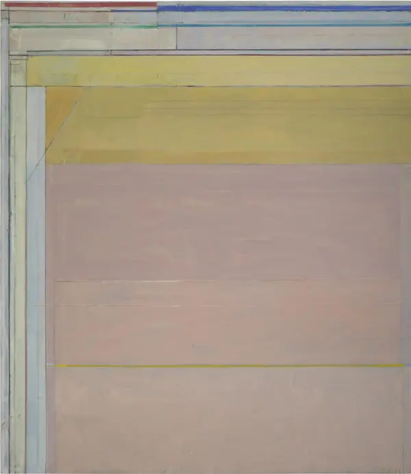 Ocean Park No 110 By Richard Diebenkorn