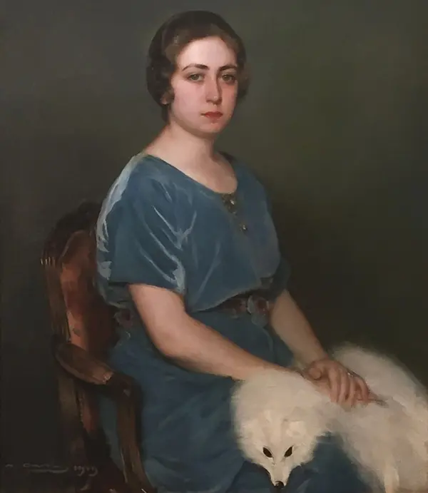 Pietat Peraira Julia's Cousin By Ramon Casas