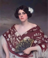 Portrait Of Julia By Ramon Casas