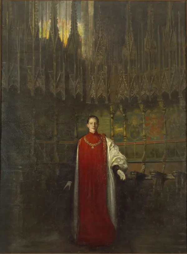 Portrait Of King Alfonso XIII By Ramon Casas