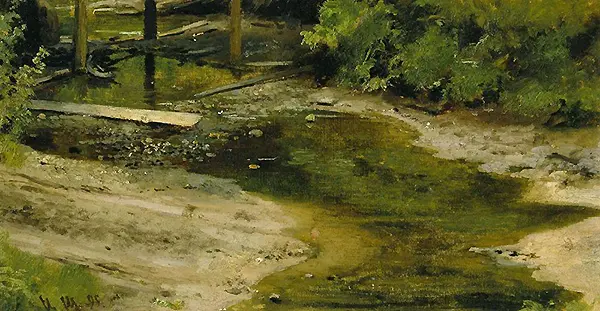 Forest River 1895 By Ivan Shishkin