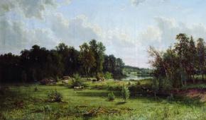 Grove Noon 1872 By Ivan Shishkin