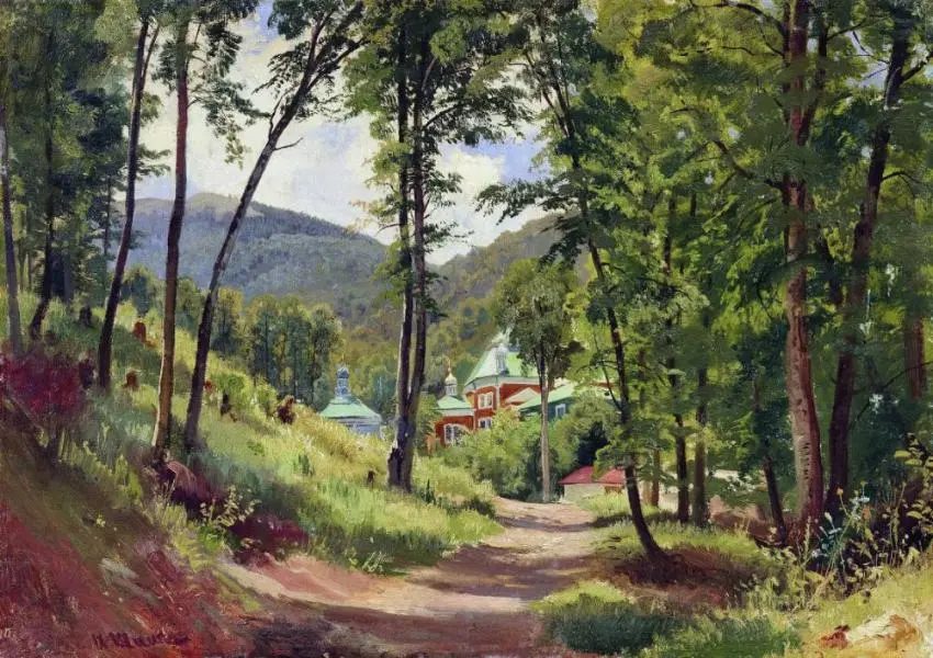 In the Crimea 1879 By Ivan Shishkin