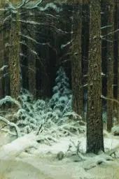 In the Winter 1883 By Ivan Shishkin