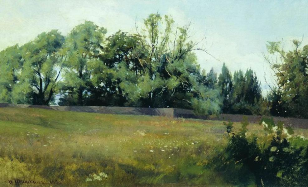 Landscape 1898 by Ivan Shishkin | Oil Painting Reproduction