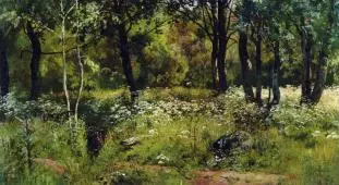 Lesnaya Polyana 1880 By Ivan Shishkin