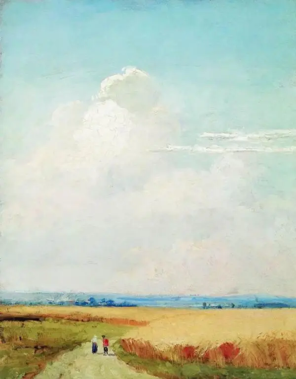 Midday in the Environs of Moscow By Ivan Shishkin
