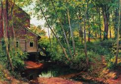 Mill in the Woods 1897 By Ivan Shishkin