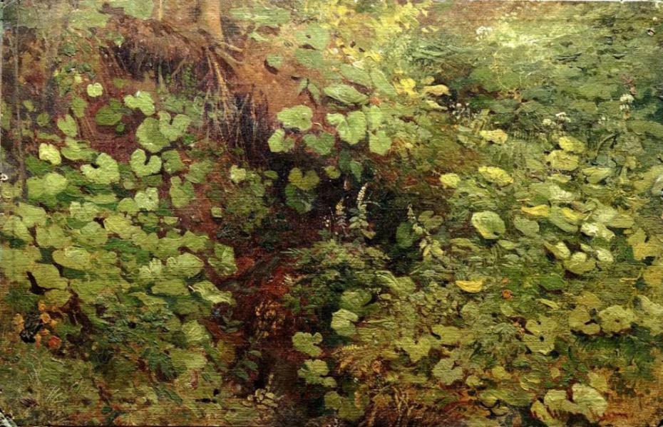 Mother and Stepmother by Ivan Shishkin | Oil Painting Reproduction
