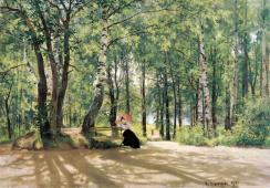 Near the Cottages 1894 By Ivan Shishkin