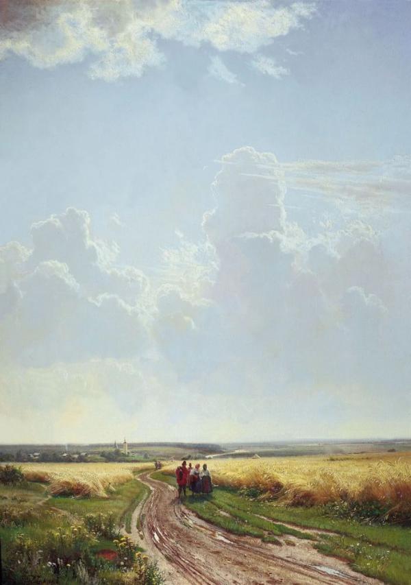 Noon in the Vicinity of Moscow 1869 | Oil Painting Reproduction