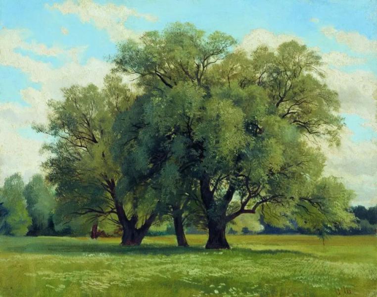 Oaks II by Ivan Shishkin | Oil Painting Reproduction