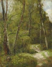 Path in the Woods 1886 By Ivan Shishkin