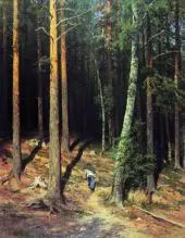 Pine Forest 1878 By Ivan Shishkin