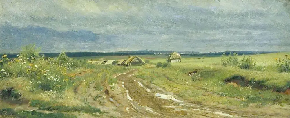 Road 1890 By Ivan Shishkin