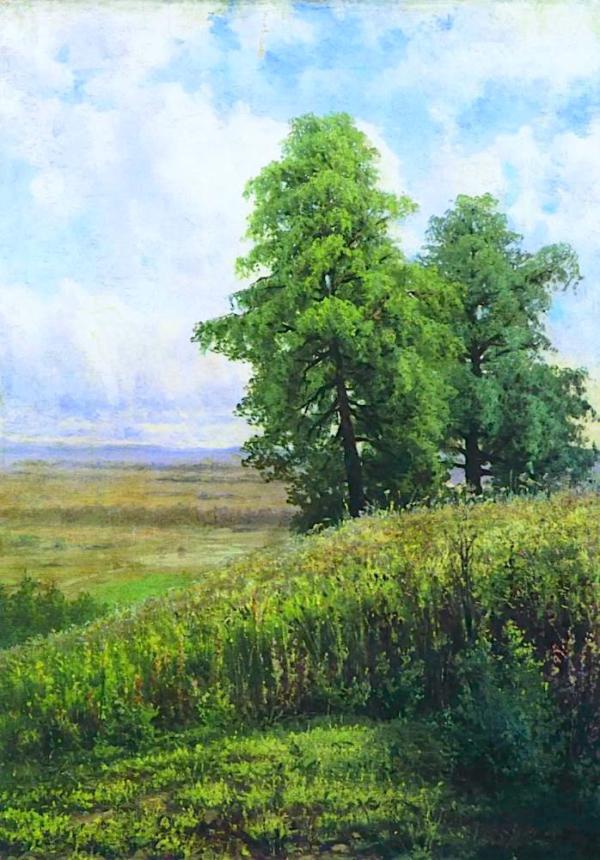 Slope by Ivan Shishkin | Oil Painting Reproduction
