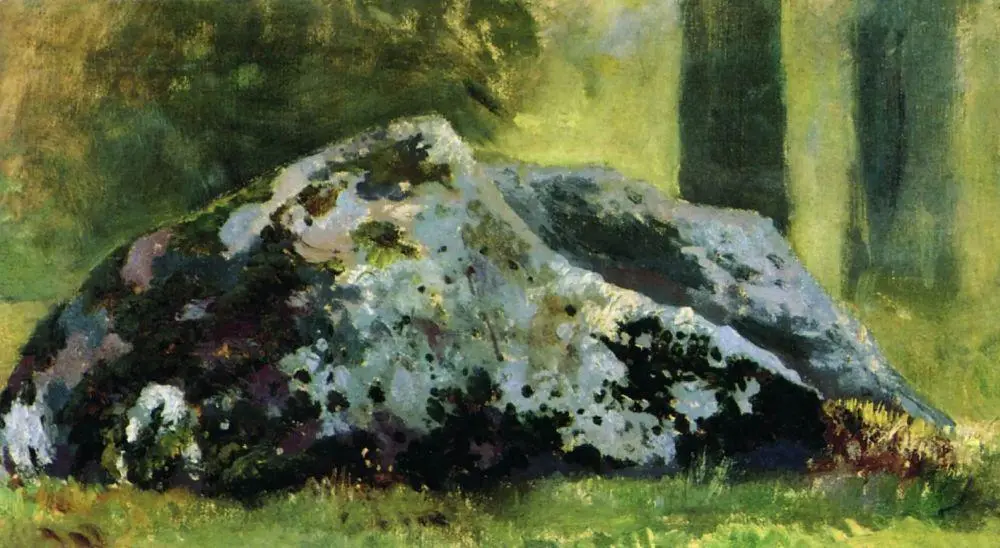 Stones II 1890 By Ivan Shishkin