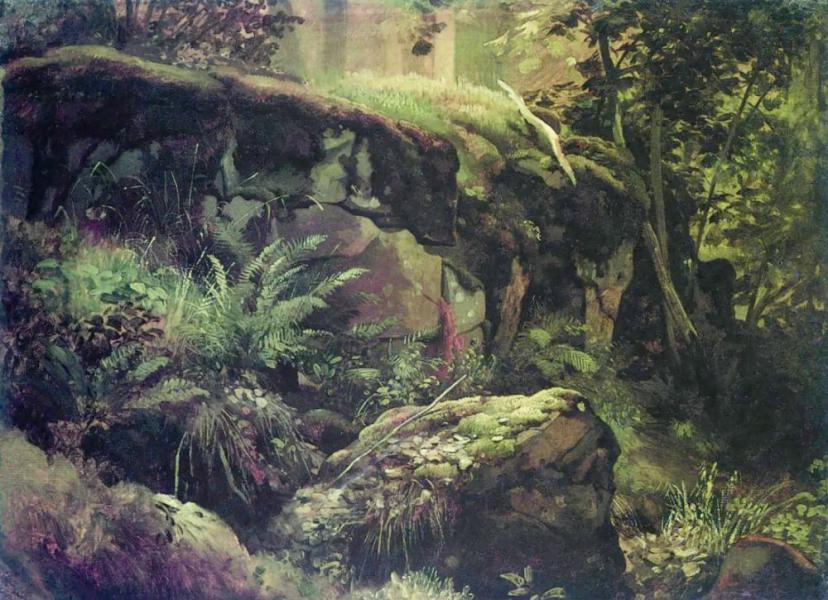 Stones in the Woods Balaam 1850 | Oil Painting Reproduction