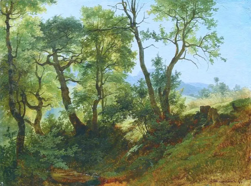 The Edge of the Forest 1866 By Ivan Shishkin