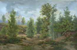The Edge of the Forest By Ivan Shishkin