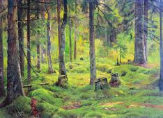 The Fallen Trees 1893 By Ivan Shishkin