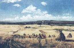 The Harvest 1850 By Ivan Shishkin