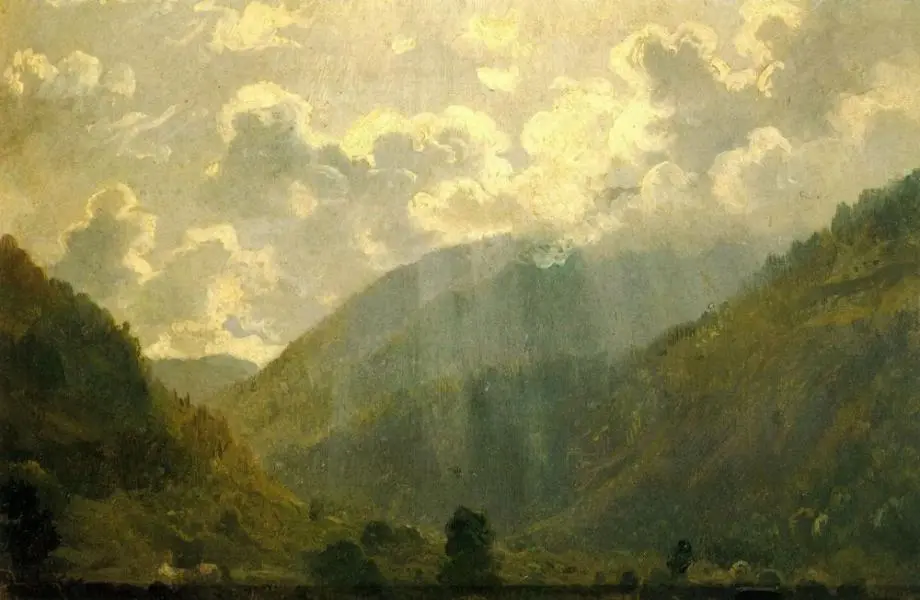 The Last Rays 1860 By Ivan Shishkin